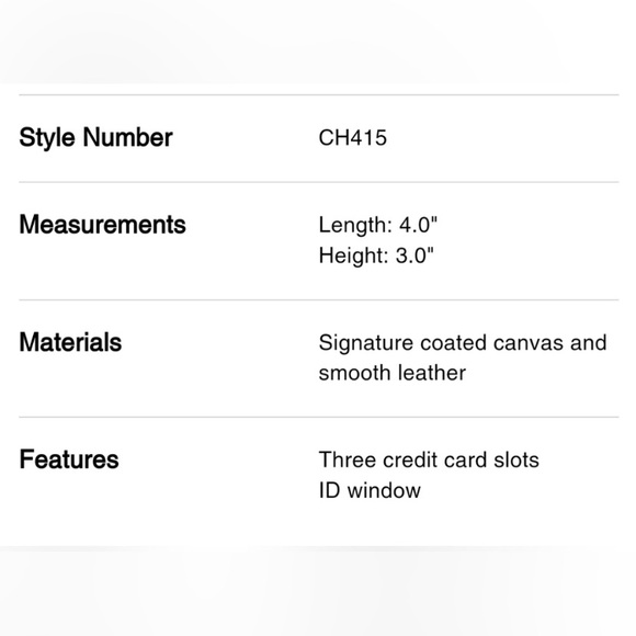 🆕 COACH Slim ID/Card Wallet in Signature Canvas - Picture 2 of 3